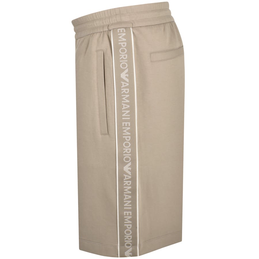 Grey ea7 shorts top